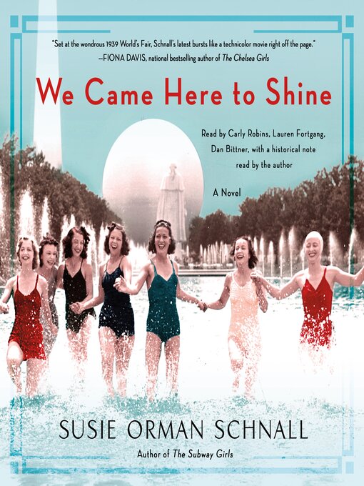 Title details for We Came Here to Shine by Susie Orman Schnall - Available